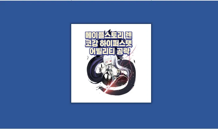 메이플 렌 코강